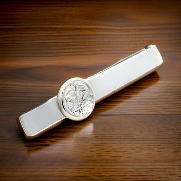 Georg Jensen Estate Money Clip Tie Clip Silver GJ32 - Picture 14 of 16